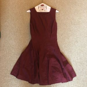Size 10 Linen Sleeveless Theory Dress